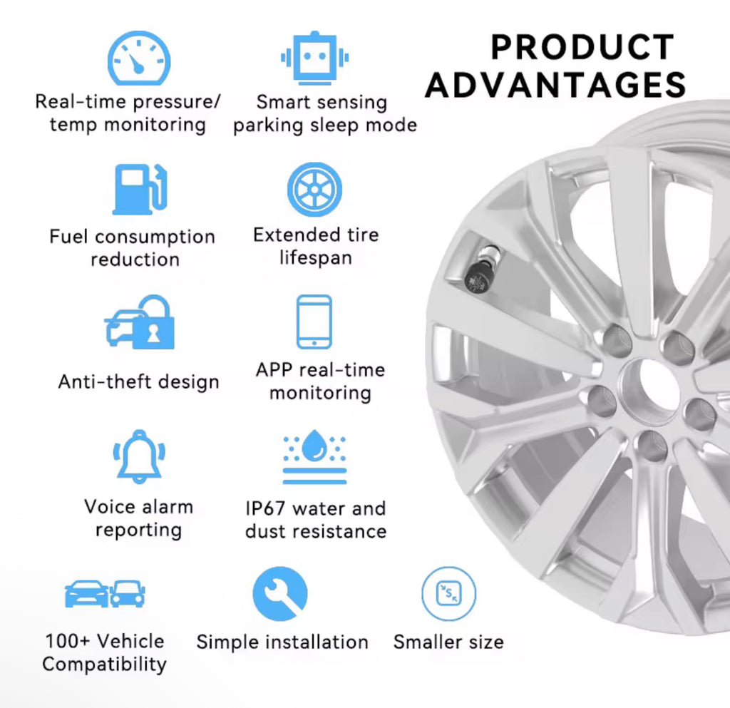 Bluetooth TPMS Sensor