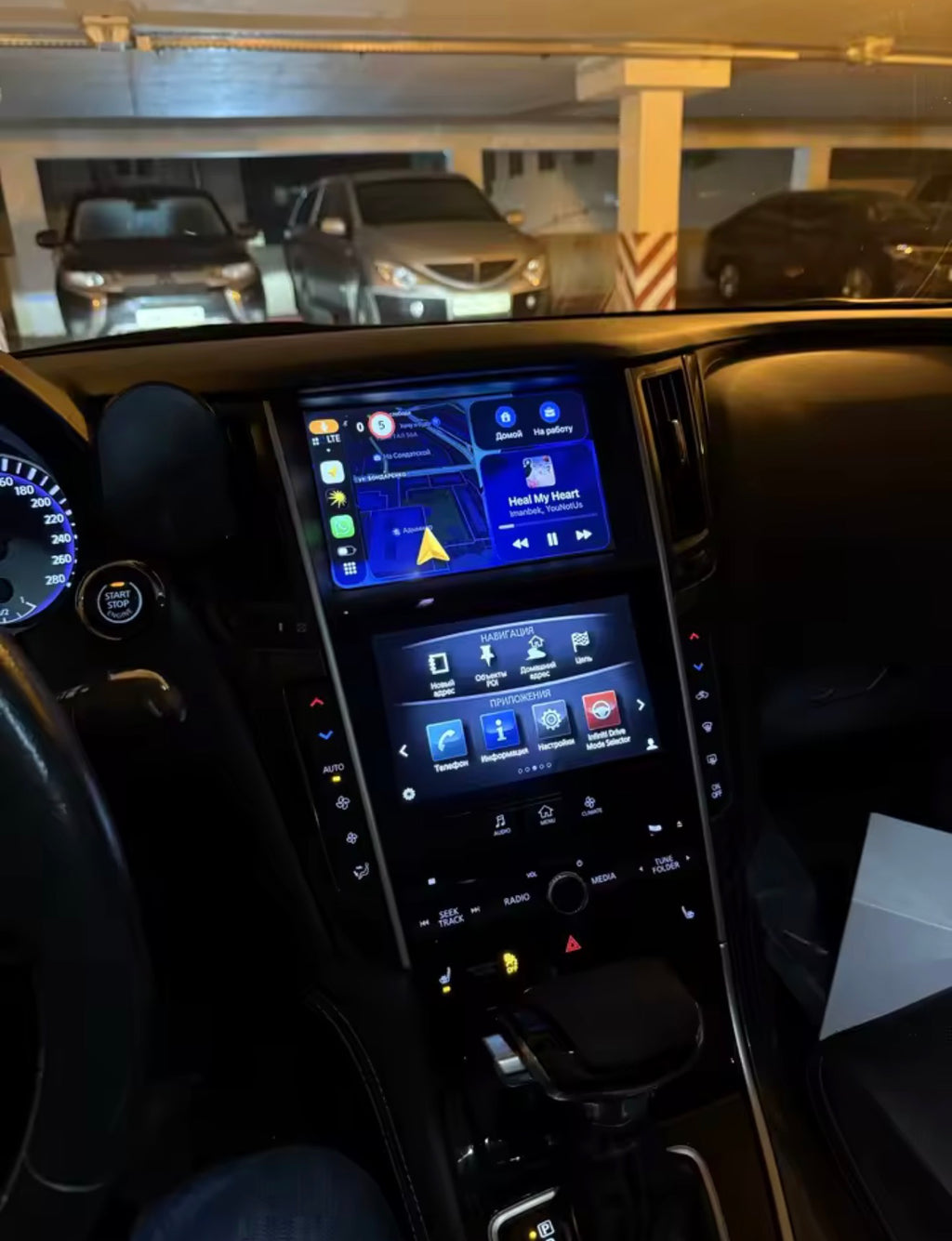 Infiniti Q50 2014-2019 CarPlay & Android Auto Module