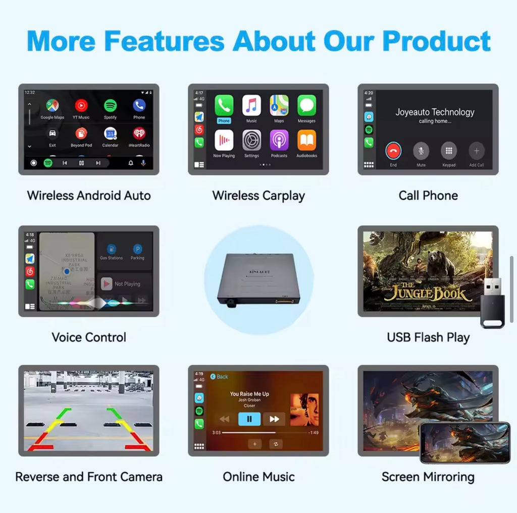 Infiniti Q50 2014-2019 CarPlay & Android Auto Module
