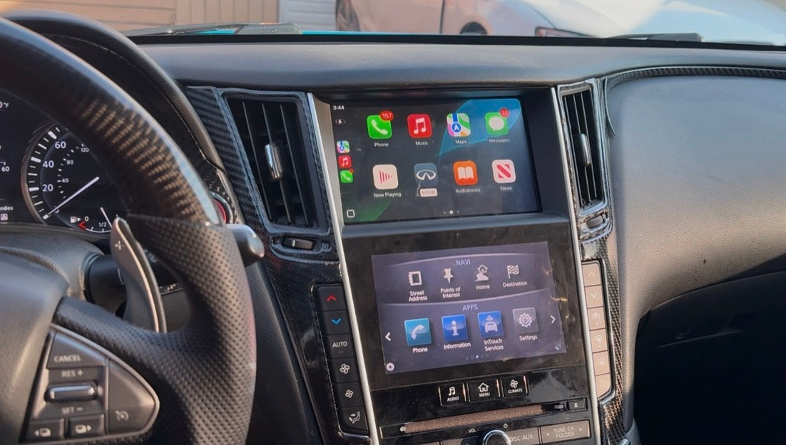 Infiniti Q50 2014-2019 CarPlay & Android Auto Module