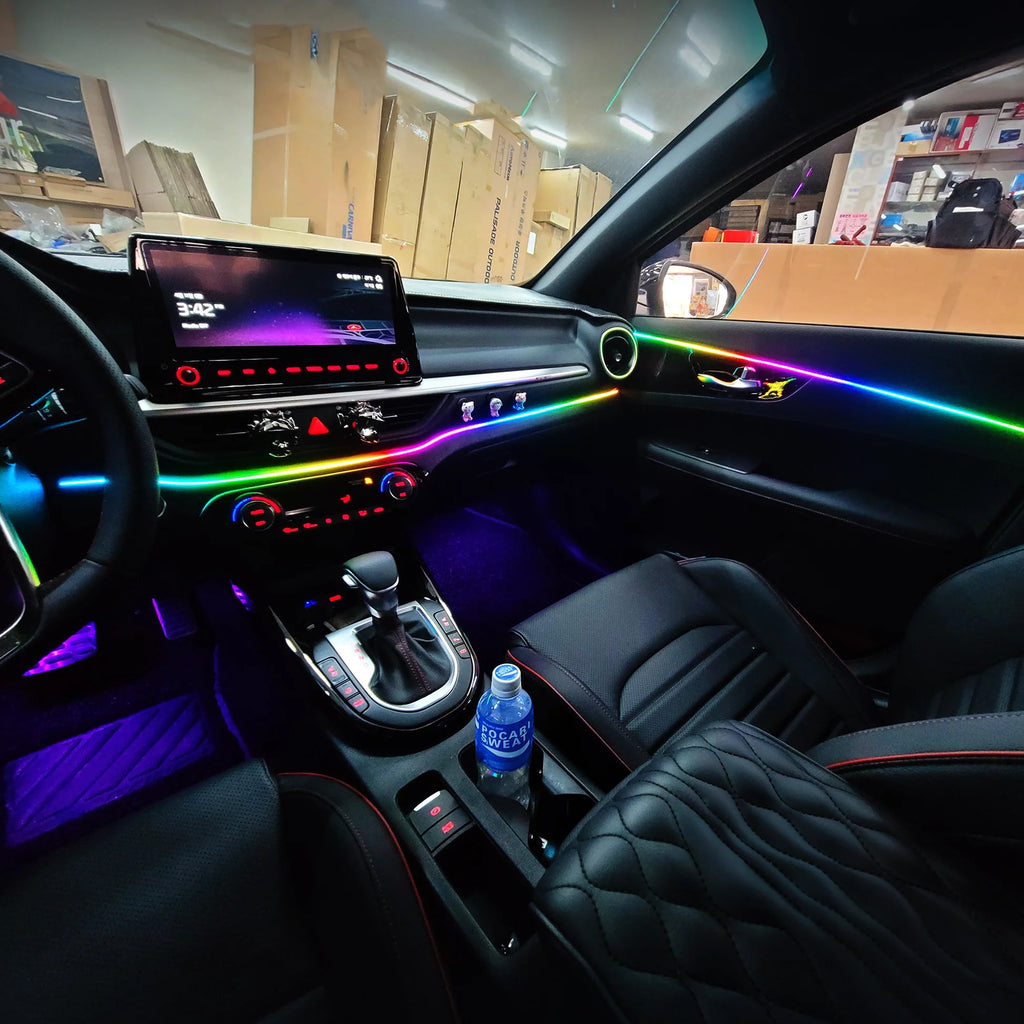 Car Ambient Lighting Kit | Bonus footwell lighting!