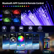 2026 16W Split Starlight Headliner Kit, Fiber Optic RGBW Star Lights for Car Roof Ceiling, APP/Remote Control