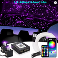 2026 16W Split Starlight Headliner Kit, Fiber Optic RGBW Star Lights for Car Roof Ceiling, APP/Remote Control